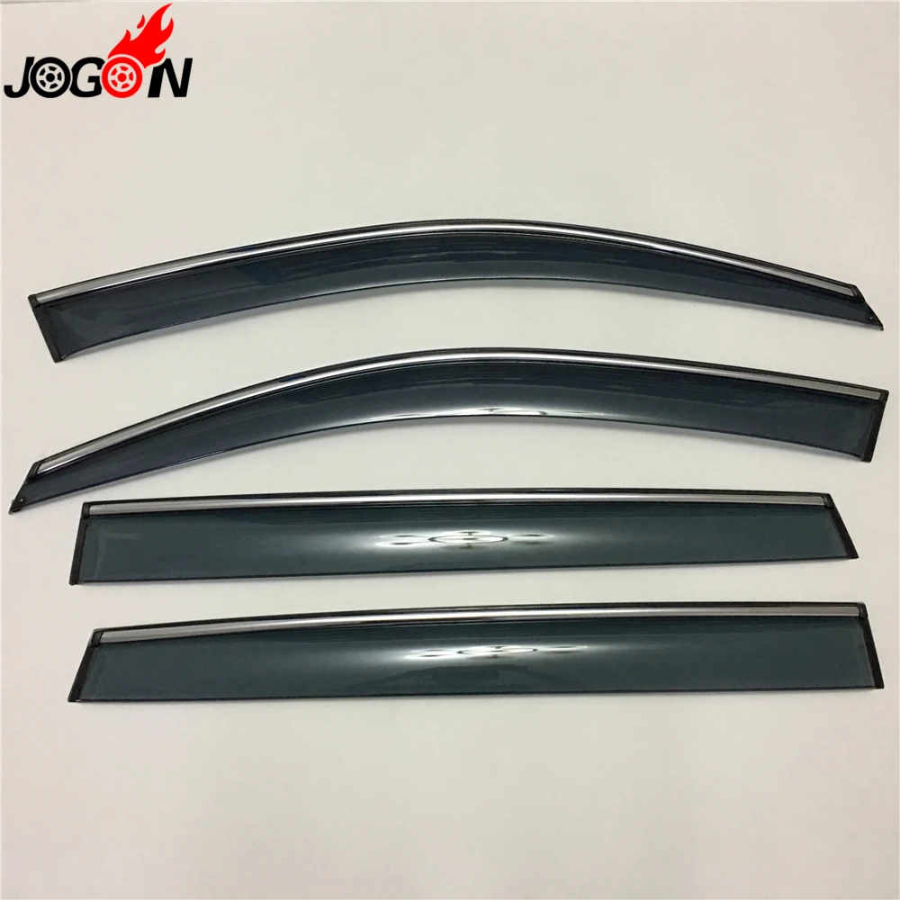

For Acura MDX YD3 2014 2015 2016 Car Window Sun Rain Visors Super Vent Shade Deflector Guard Shield 4PCS/set