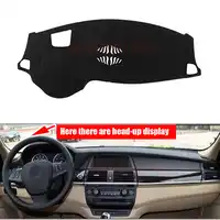 Dongzhen Fit Für BMW X5 X6 2008-2013 Mit GPS Auto Armaturenbrett vermeiden Lichtmatte Instrumentenplattform Schreibtisch Abdeckung Matte Auto Auto Styling