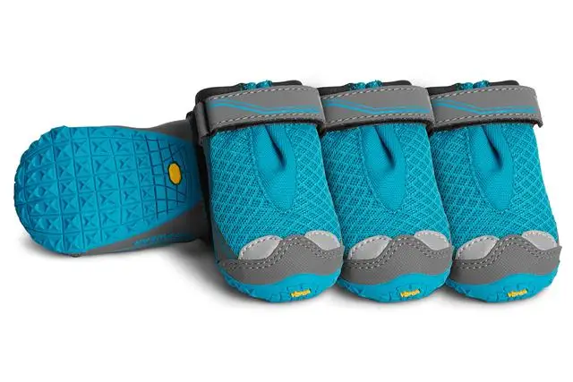 RUFFWEAR-Grip Trex, вездеходная лапа Одежда для собак - Цвет: BLUE SPRING-4pcs