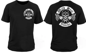 

Brand Men'S Tee Shirts Male Designing T-Shirt Wild Cruiser Chopper Motorcycle Rockers Motobike T Shirt Double Side Hoodies