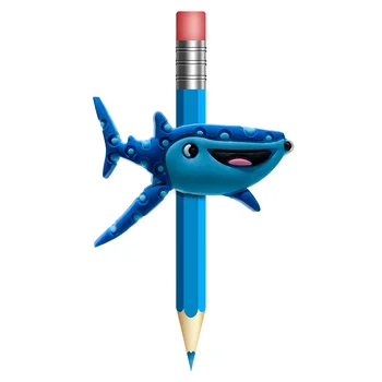 

8pcs Cartoon Cute Sea Animals Pen Topper Fish Pencil Caps Covers Animals Pen Accessory Grips School/Office Supply Kids Gifts