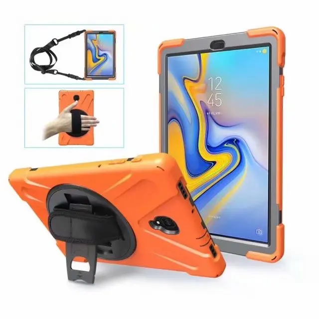 Чехол противоударный сверхмощный ремешок + плечевой ремень для Samsung galaxy Tab A 8 0 2017