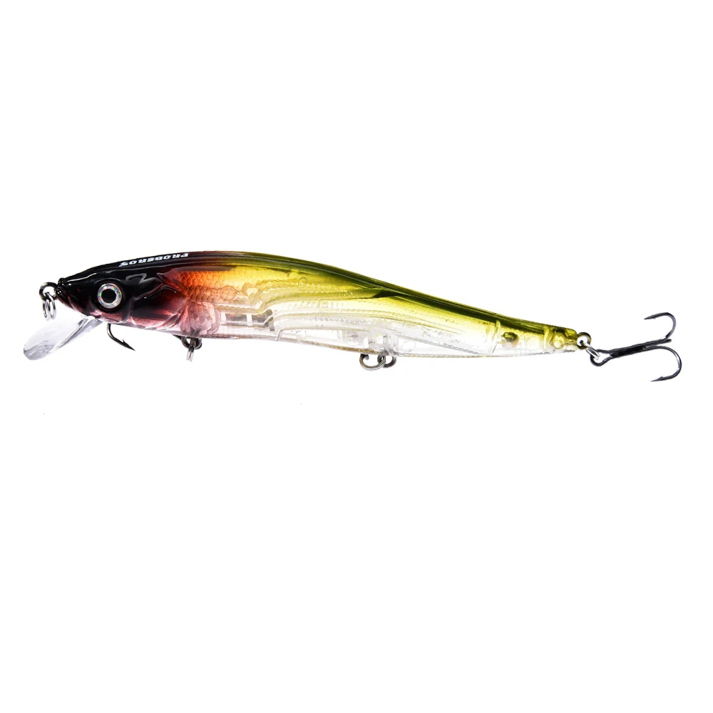 Barrysubaqua 安い ミノー釣りルアー Shads Wobblers クランクベイト人工 Abs ハード餌鯉海 でフックトップウォーターペスカ 通販 価格