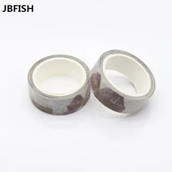 

JBFISH Mountain Pattern Japanese Washi Decorative Adhesive Tape DIY Masking Paper Tape Label Sticker 8089