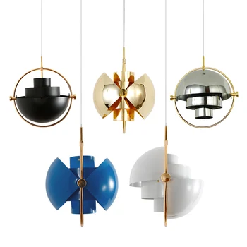 

Postmodern Nordic Simple Creative Personality Fashion Restaurant Study Bedroom Bedside Lamp Semicircular pendant lamp