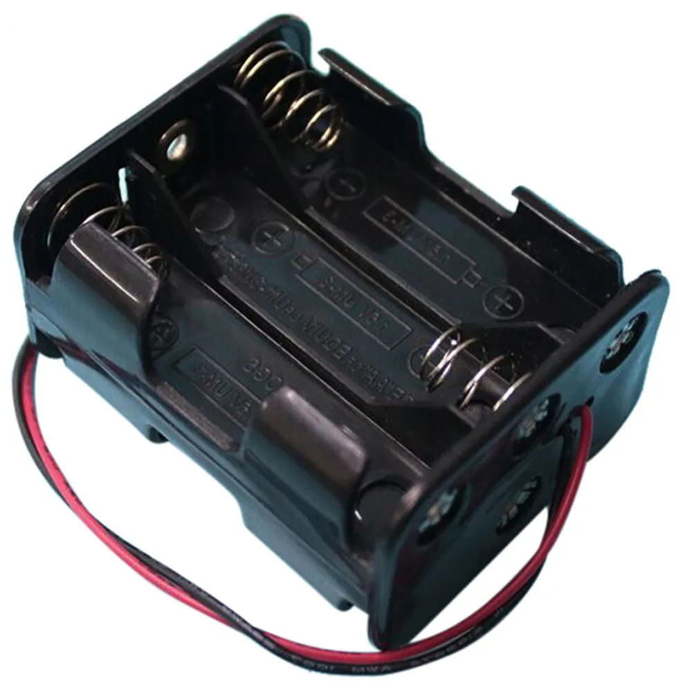 Чехол держатель mosunx с 6 батареями AA 2A 9 В 1 шт.|6 aa|holder boxaa battery holder case |