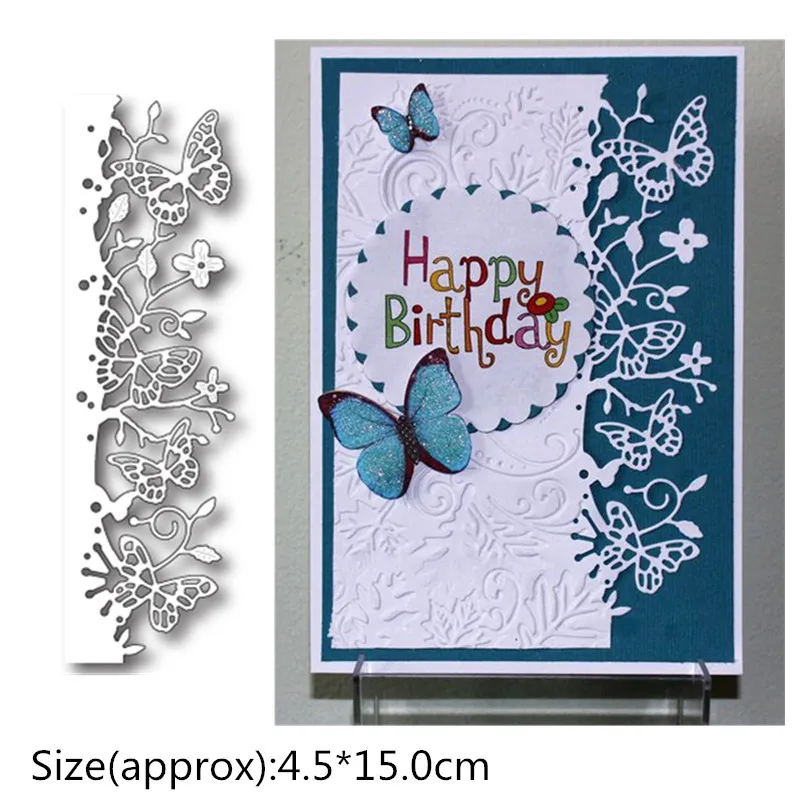 

Butterfly LACE Metal cutting dies Christmas cut die mold Scrapbook paper craft knife mould blade punch stencils dies