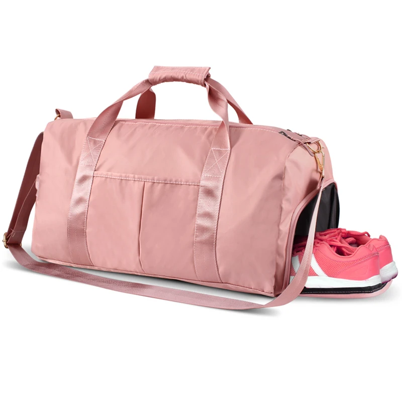 

Outdoor Sport Gym Bag with Shoe Compartment Training Bag Fitness Yoga Travel Outdoor Sports Man Women Dry Wet Separated Gym Bag