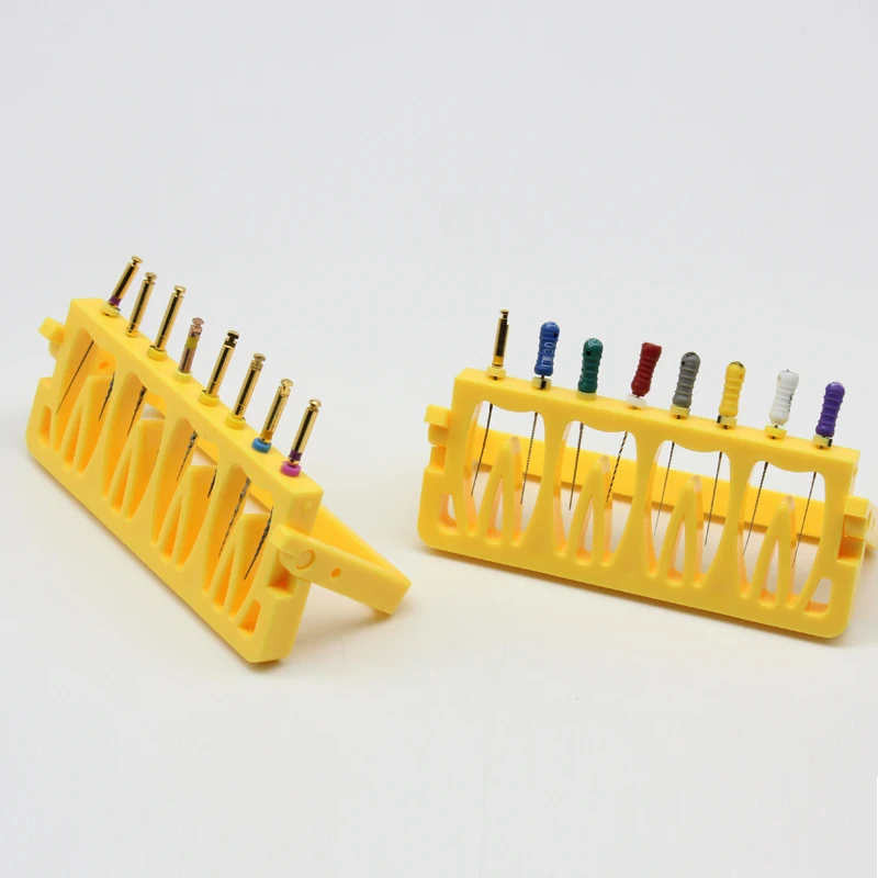 

2 pics Dental Plastic Holder for Rotary Protaper K H R files Measuring Instrument Endodontic File Drill