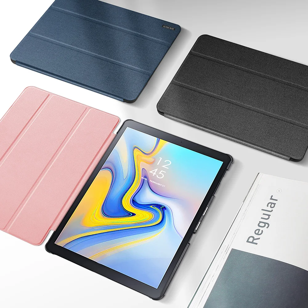 DUX DUCIS из искусственной кожи чехол для samsung Galaxy TAB A2 10,5 Folio Smart Cover для samsung TAB A2 10,5 дюймов/A 10,5 T590 T595