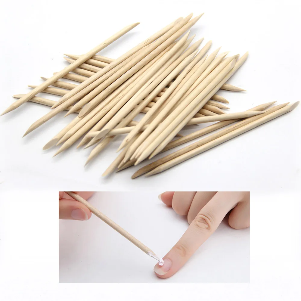 10 шт. деревянные палочки для удаления кутикулы|nail tools|tools nailnail shape tool |