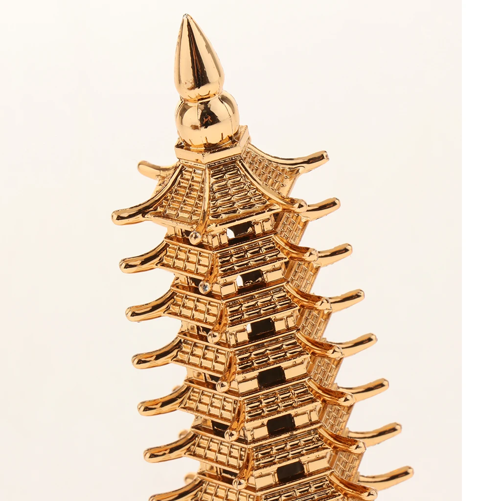 Under Water Ornament Asian Zen Oriental Tower Aquarium Fish Tank Decoration Ornament, Chinese Traditional Decor