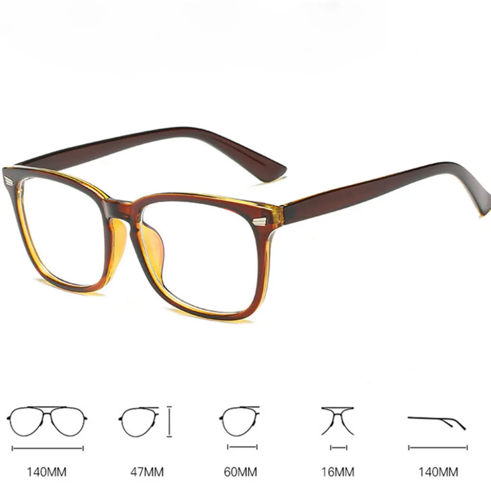 

Blue Light Blocking Cycling Eyewear Square Nerd Eyeglasses Frame Anti Blue Ray Glasses Exquisite Ultraviolet Eyeglasses Glasses