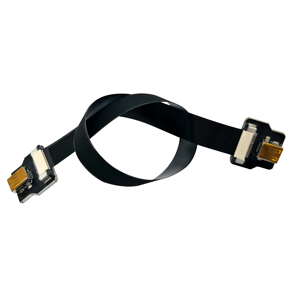 Danspeed fpv أنثى إلى أنثى مايكرو hdmi إلى مايكرو hdmi شقة كابل ل gopro multicopter التصوير الجوي جديد