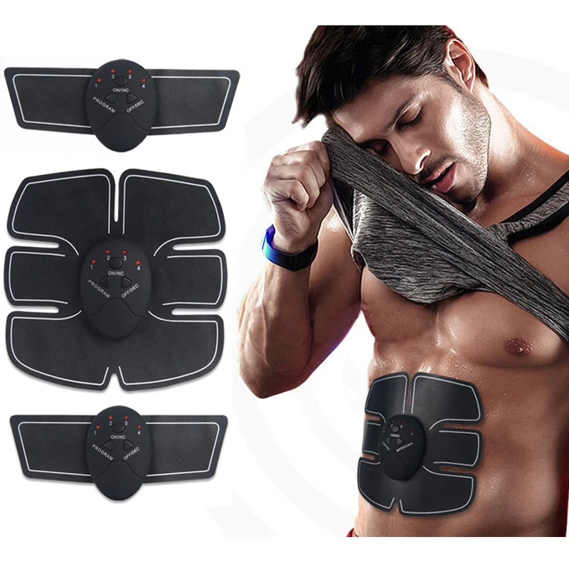 

Wireless Muscle ABS Stimulator EMS Trainer Smart Fitness Abdominal Training Device Electric Body Massager Weight Loss Stickers