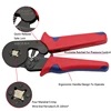 Tubular Terminal Crimping Tools Mini Electrical Pliers HSC8 6-4A/HSC8 6-4 0.25-10mm2/0.25-6mm2 23-7AWG High Precision Clamp Sets 5