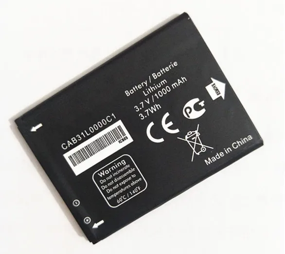 

B-TAIHENG New CAB31L0000C1 CAB31L0000C2 Phone battery for Alcatel i808 TCL T66 A890 One Touch 282/813/890D/891/979/3041D Phone