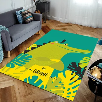 

Manufacturer Printing Individual Living Room Bedroom Household Carpet Tea Table Bedside Carpet Washable Customized Patterns Pad