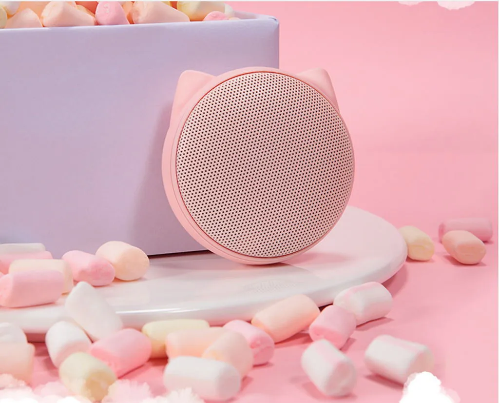 HIPERDEL Bluetooth динамик беспроводной портативный открытый мини кот для женщин басы