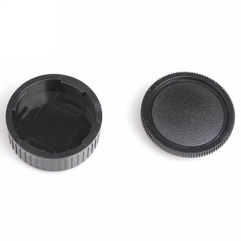 Mayitr New Camera Lens Cap High Quality Black Plastic Lens Caps Cover