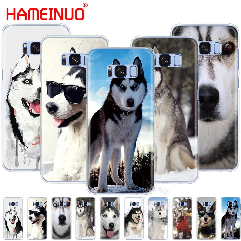 Чехол для мобильного телефона HAMEINUO Husky Dog чехол Samsung Galaxy S9 S7 edge PLUS S8 S6 S5 S4 S3 MINI |