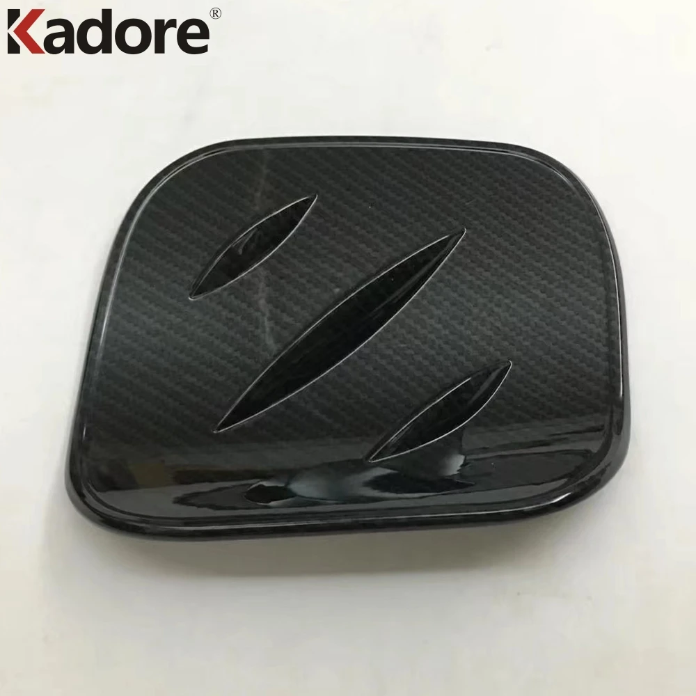 

For Toyota CHR C-HR 2016 2017 2018 ABS Chrome Carbon Fiber Car Exterior Oil Gas Fuel Tank Cap Cover Trim Protector Accessories