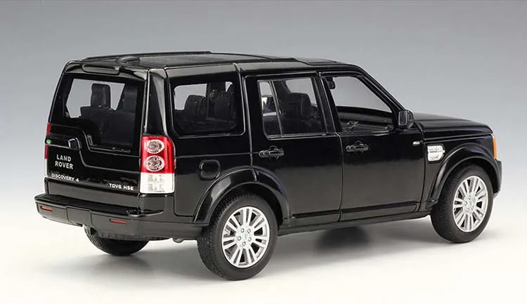 WELLY Diecast 1:24 классический сплав модель автомобиля Land Range Rover Discovery 4 внедорожный Металлический Игрушечный Автомобиль для детей подарки