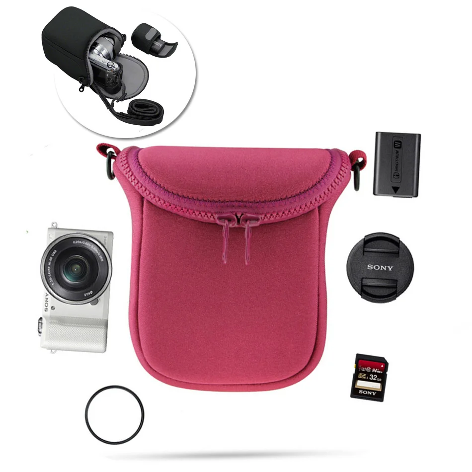 Мини-сумка Камера сумка чехол для ЖК-дисплея с подсветкой Fujifilm X100F XT100 X30 XA3 XA2 XE1 XT20 XT10 XT2 Olympus E-M10 II III EM10II E-M5II EM5 EPL6 EPL7