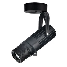 Затемнения 3 Вт/5 Вт/7 Вт Светодиодный светильник для потолка COB светильник прожектор лампа с фокусировкой Регулируемая Диафрагма гостиная черный корпус