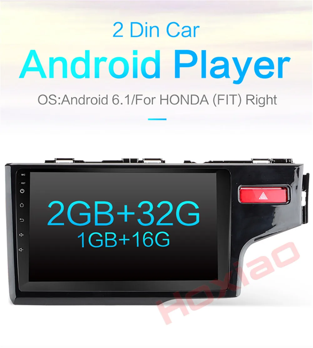Flash Deal Android Car Radio for HONDA  Fit JAZZ (pignt)1024*600 Quad Core wifi Bluetooth video audio Multimedia 2 din car dvd player 0