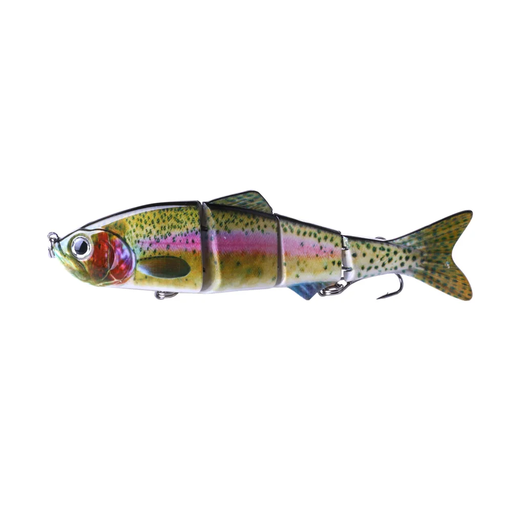 HENGJIA Мульти соединенная рыболовная приманка 4 секции 15 см 37 3 г swimbait crankbait