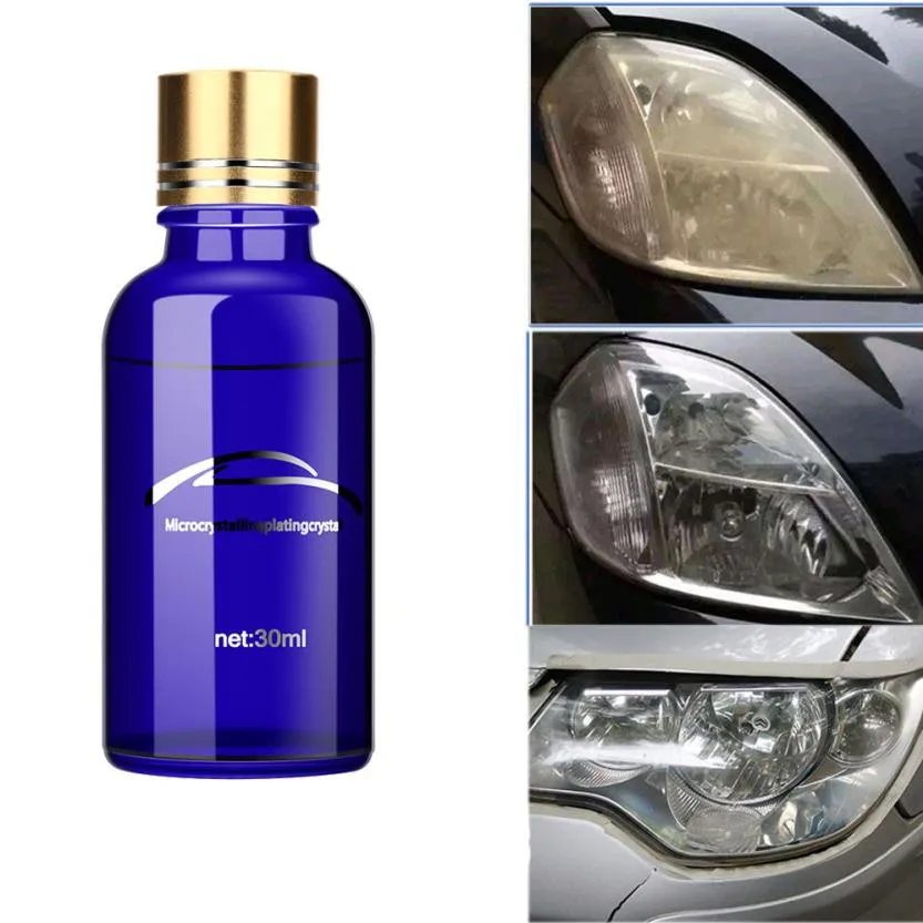 NEW 30ML 9H Hardness Car Auto Light Repair Super Hydrophobic Coating Hub Polish+crystal cotton Paint Care Anti-corrosion | Автомобили и