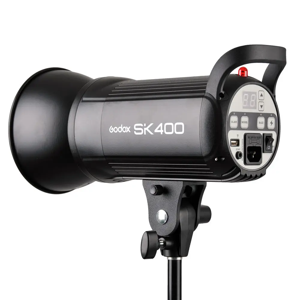 Godox sk400 Профессиональные студийные вспышки серии sk 220 В Мощность Max 400WS gn65