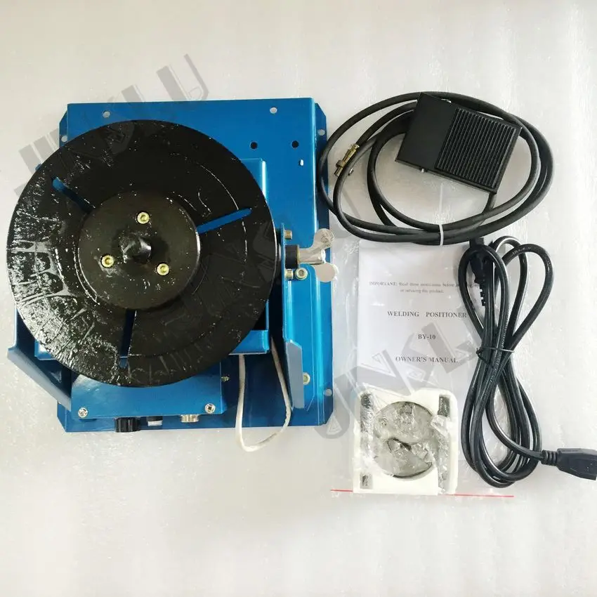welding positioner HD-10 with with K01-65 chucks