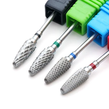 

1pcs Tungsten Steel Nail Drill Bits Cuticle Milling Cutter for Manicure Carbide Files Rotary Burr Electric Machine Tools BEF0615