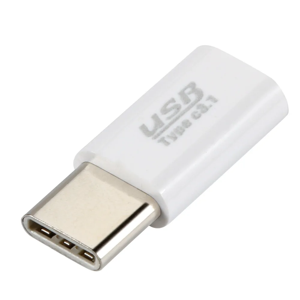 USB-C type-C 3,1-Micro USB адаптер для зарядки данных для lenovo ZUK Z2 huawei P9 Plus Honor 8 Xiaomi mi5 mi4c nexus 6P oneplus