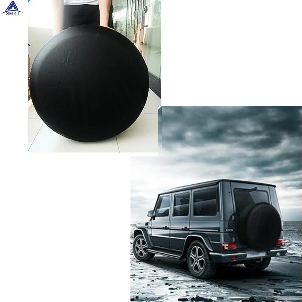 

Polyester Car Spare Tire Cover For Auto Tyre Protector Storage Bags Black Wheel Accessories for Sedan SUV Vechile 14-17inch