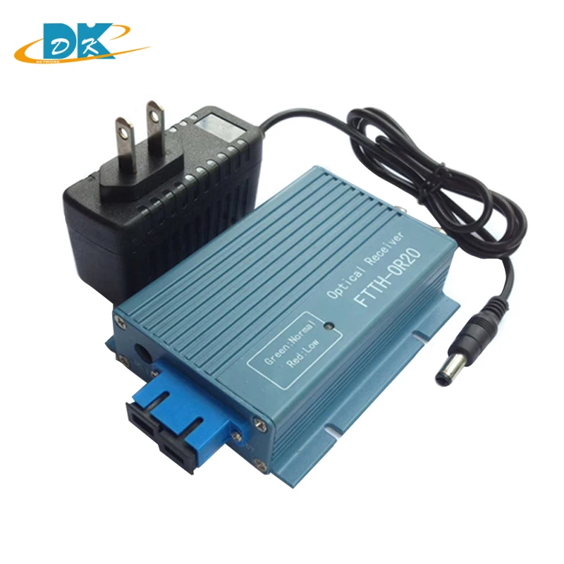 

Hottest OR20 WDM CATV FTTH AGC Fiber Optical Receiver 2port input 2port output CATV FTTH optical receiver SC/UPC