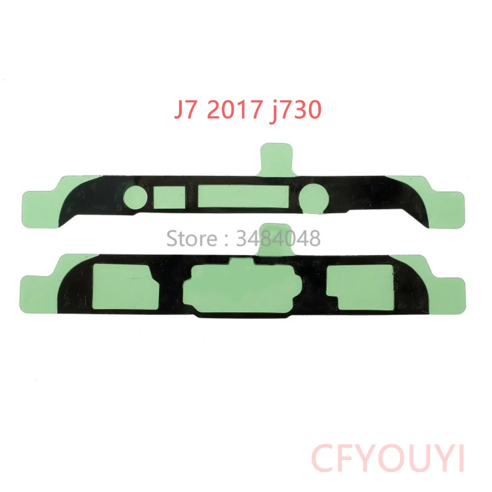 1 шт. ЖК-дисплей Дисплей клейкая рамка для передней панели Стикеры клей лента для samsung Galaxy J5 J530/J7 J730 - Цвет: J730