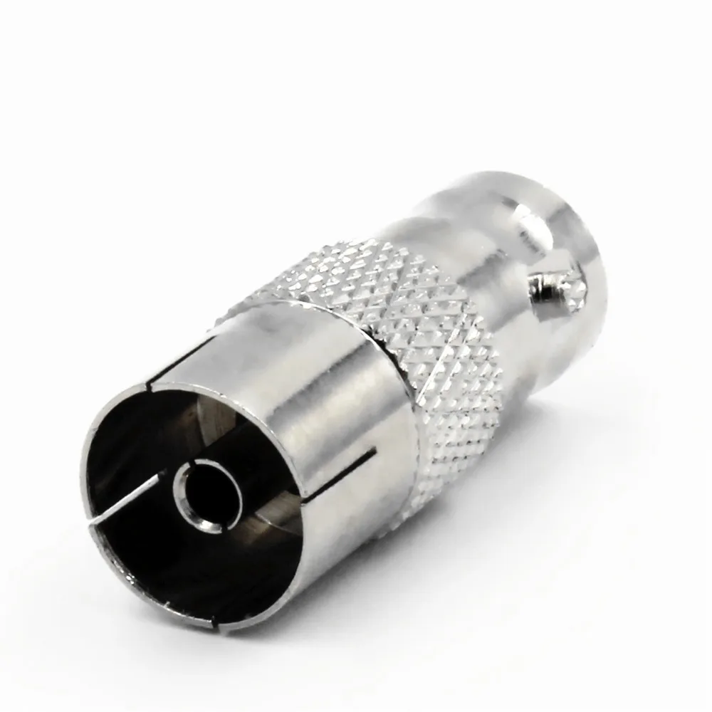 2 шт. BNC Гнездовой разъем для IEC PAL DVB T ТВ гнездовой RF адаптер разъем|jack connector|l