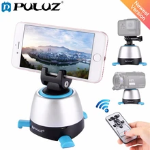 PULUZ Electronic 360 Degree Rotation Panoramic Tripod Head with Remote Controller Rotating Pan Head For Smartphones