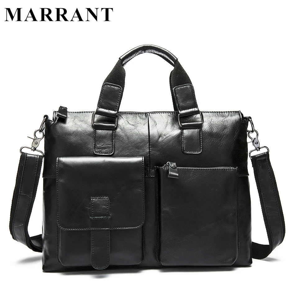 Genuine Leather Men bag Casual men's briefcase shoulder Bags Laptop crossbody messenger bag men leather men's travel bags 2016