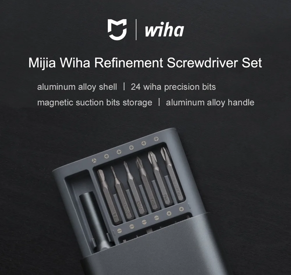 Набор отверток 24 в 1 Xiaomi Mijia Wiha оригинальный для ежедневного использования
