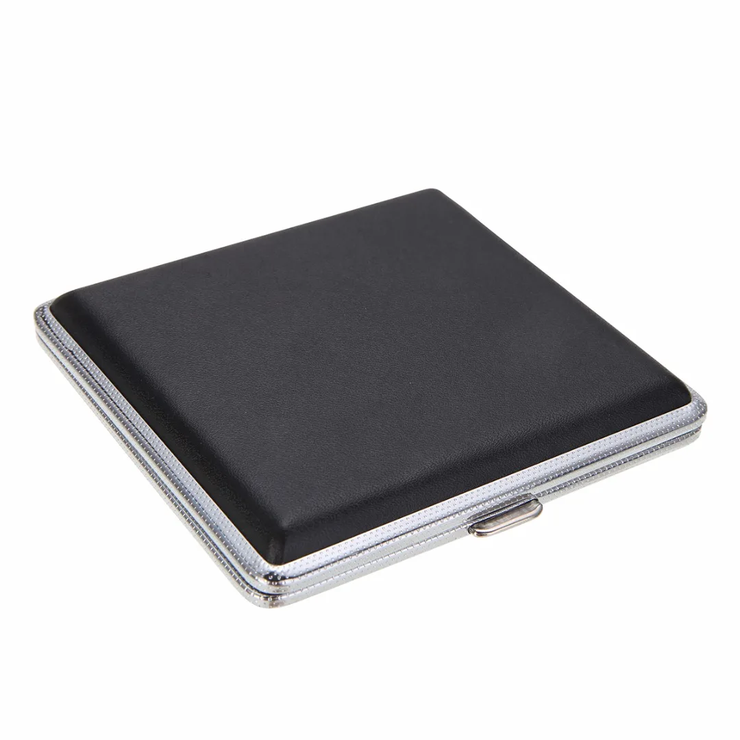 Mayitr Black Cigarette Cigar Pocket-Box Case 20pcs Pocket Cigarette For Smoking Holder Storage Container Storage