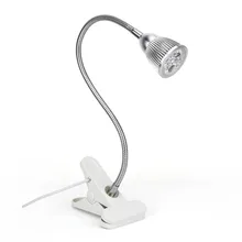 5W LED Clip Desk Grow Lamp LED Growing Lights with 360 Degree Flexible Gooseneck for Office Home Indoor Garden Greenhouse Plant