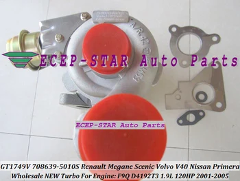 

Free Ship GT1749V 708639 708639-0007 708639-0005 708639-0003 708639-0002 Turbo For Renault Espace Laguna Megane S40 V40 F9Q 1.9L