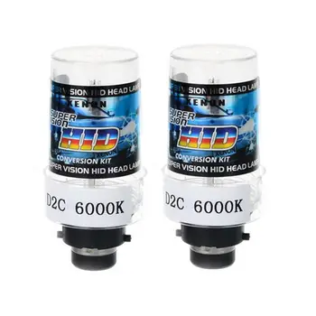 

2PCS 12V AC 35W Lamp D2C HID Bulbs leds Auto Headlight source