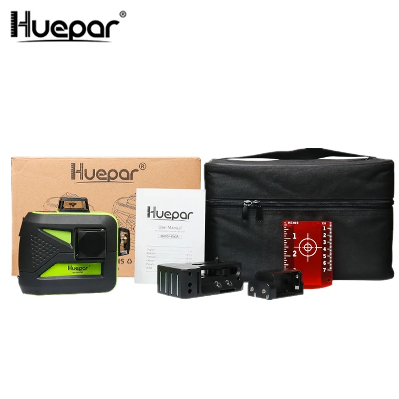 Huepar 12 Lines 3D Cross Laser Level Self-Leveling 360 Horizontal And Vertical Cross Super Powerful Red Laser Beam Line Huepar 12 Lines 3D Cross Laser Level Self-Leveling 360 Horizontal And Vertical Cross Super Powerful Red Laser Beam Line