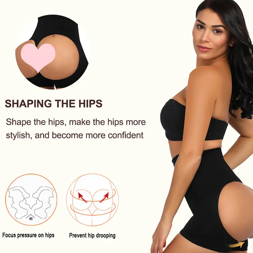  Lover Beauty Womens Shapewear Seamless Briefs Butt Lifter High Waist Body Shaper Control Panties Hi