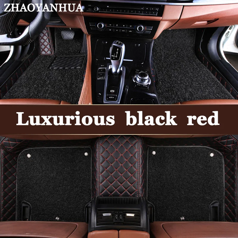 ZHAOYANHUA Custom car floor mats for Hyundai I30 IX25 IX35 Elantra